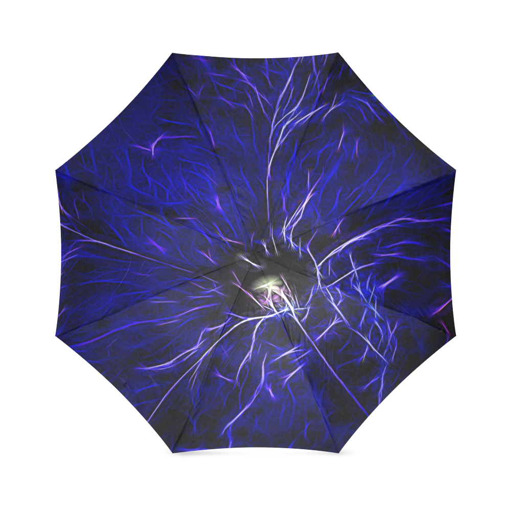 Blue Petunia Topaz Foldable Umbrella (Model U01)