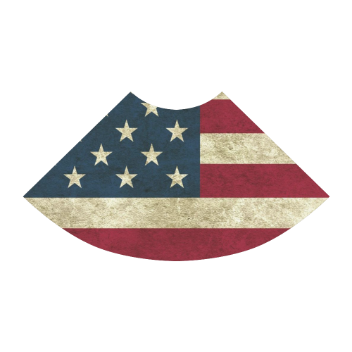 Vintage American Flag Atalanta Sundress (Model D04)