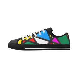 Pattern Mirror by Nico Bielow Aquila Microfiber Leather Women's Shoes (Model 028)