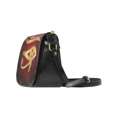 The all seeing eye Classic Saddle Bag/Small (Model 1648)