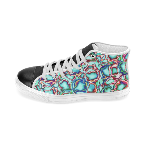 Blast-o-Blob #4 - Jera Nour Women's Classic High Top Canvas Shoes (Model 017)