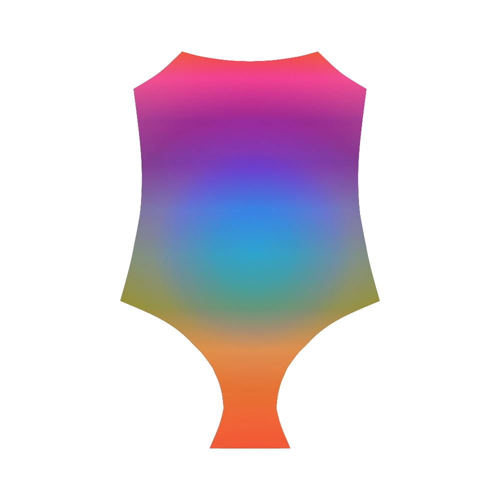 rainbow Horizon Strap Swimsuit ( Model S05)