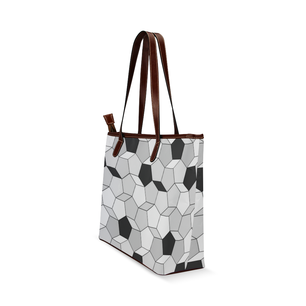 friendly summer pattern 07 Shoulder Tote Bag (Model 1646)