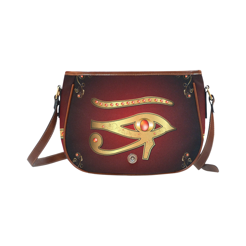 The all seeing eye Saddle Bag/Large (Model 1649)