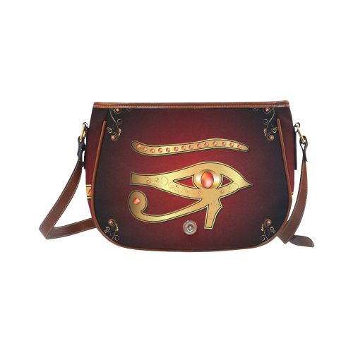 The all seeing eye Saddle Bag/Large (Model 1649)