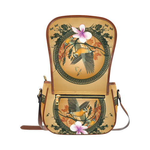 Birds Saddle Bag/Small (Model 1649) Full Customization