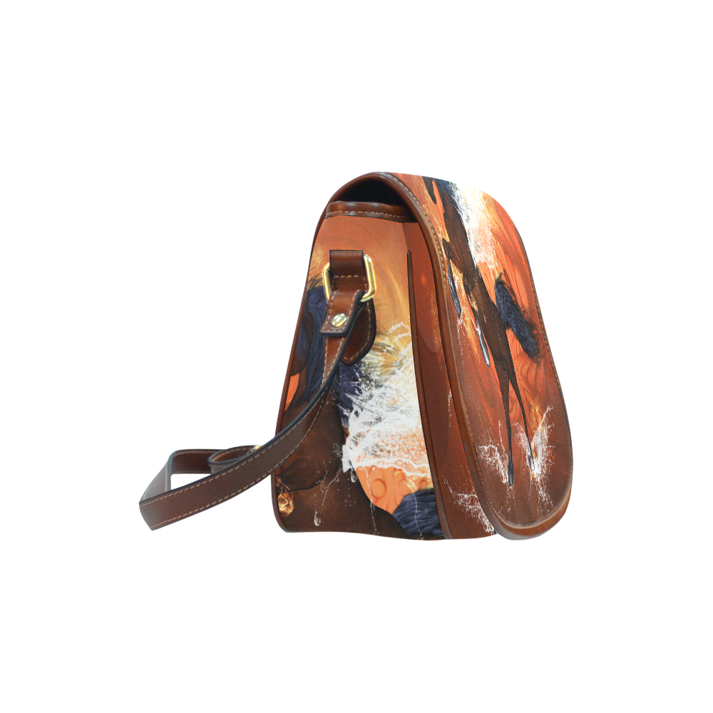 Wonderful horse Saddle Bag/Small (Model 1649) Full Customization