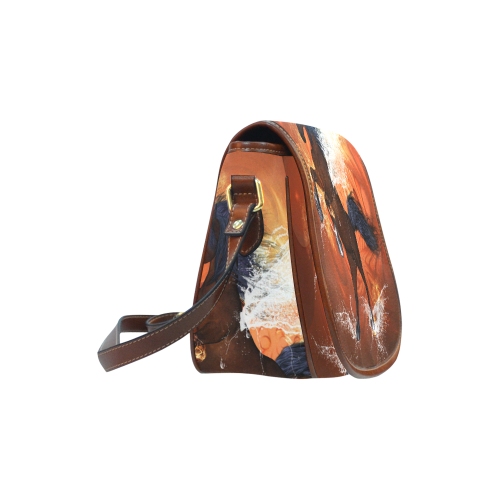 Wonderful horse Saddle Bag/Small (Model 1649) Full Customization