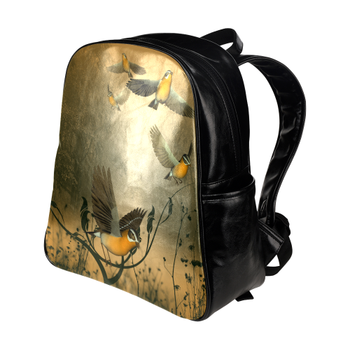 In the forest Multi-Pockets Backpack (Model 1636)