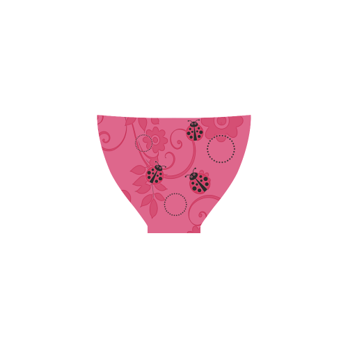 ladybug pink Custom Bikini Swimsuit