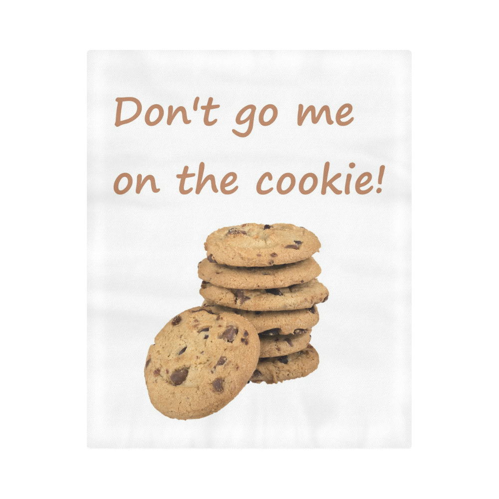 Don't go me on the cookie! funny Germish Genglish Duvet Cover 86"x70" ( All-over-print)