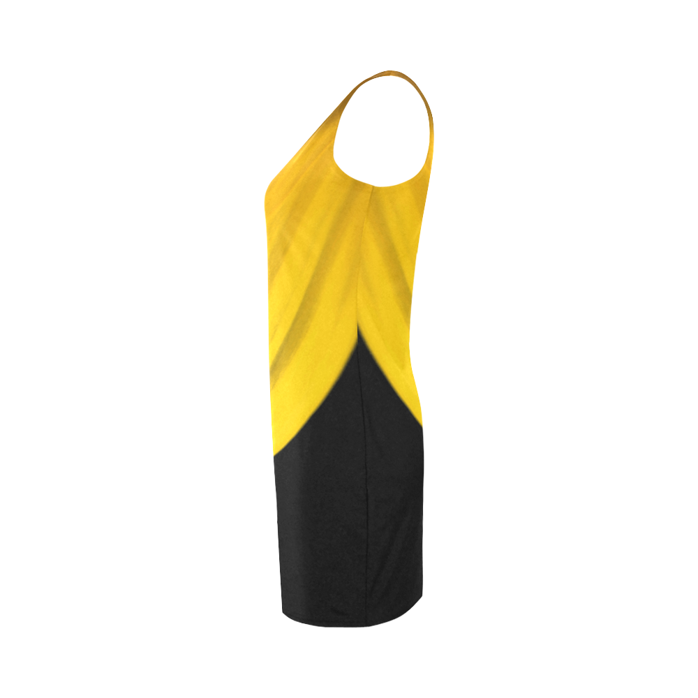 Yellow petal Medea Vest Dress (Model D06)