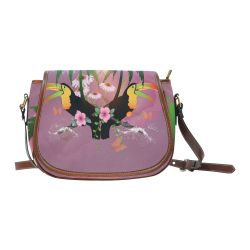 Toucan Saddle Bag/Small (Model 1649) Full Customization