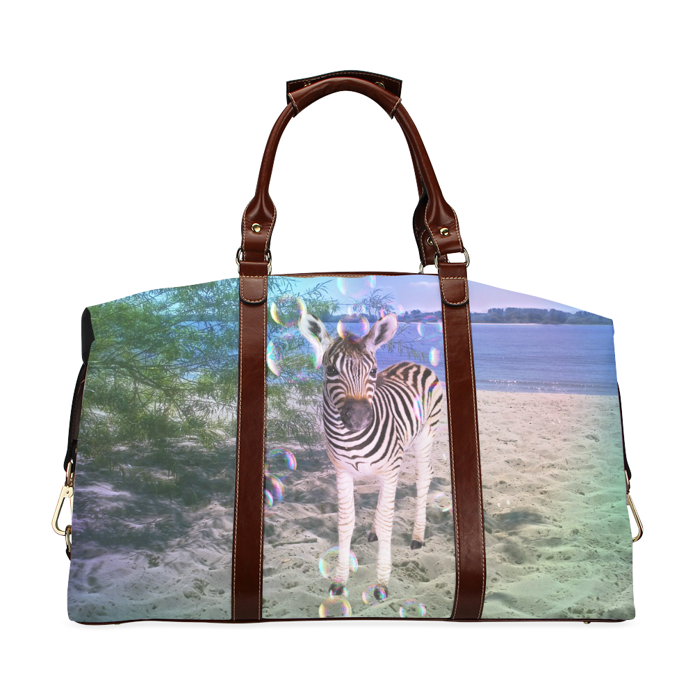 Little cute zebra Classic Travel Bag (Model 1643)