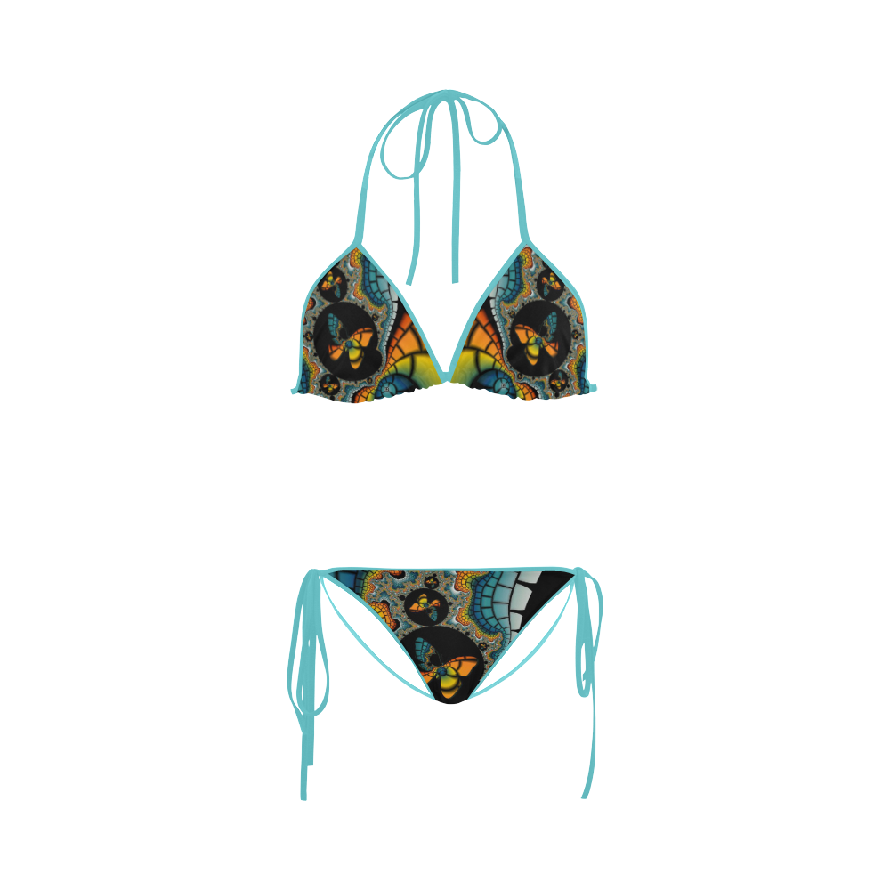 fractal cacoon butterfly 2 Custom Bikini Swimsuit