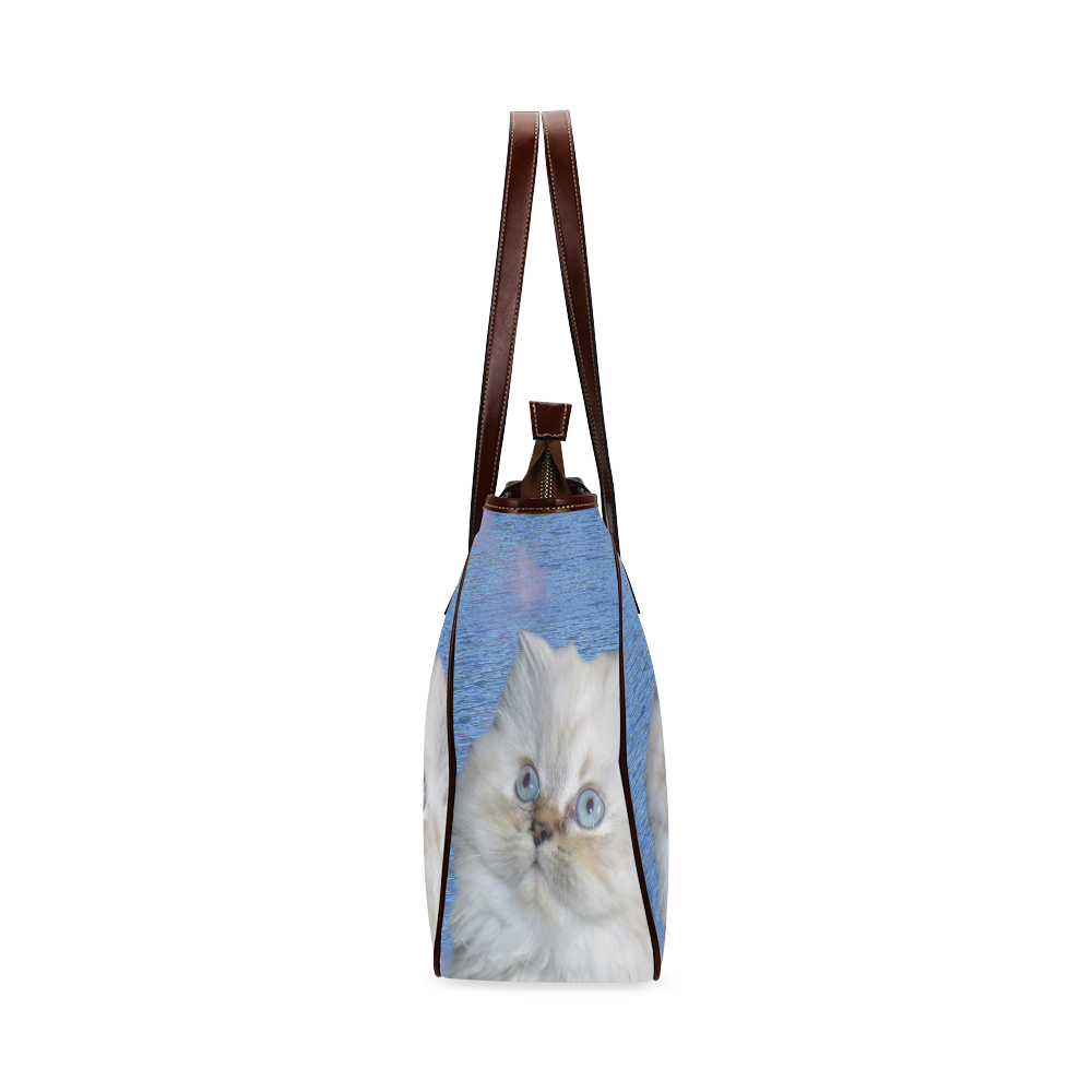 Cat and Water Classic Tote Bag (Model 1644)