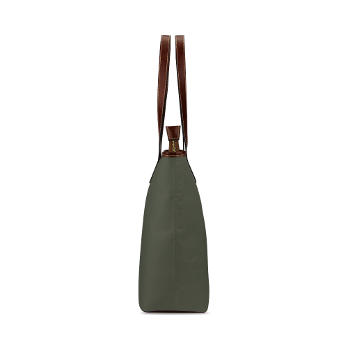 olive green 2 Shoulder Tote Bag (Model 1646)