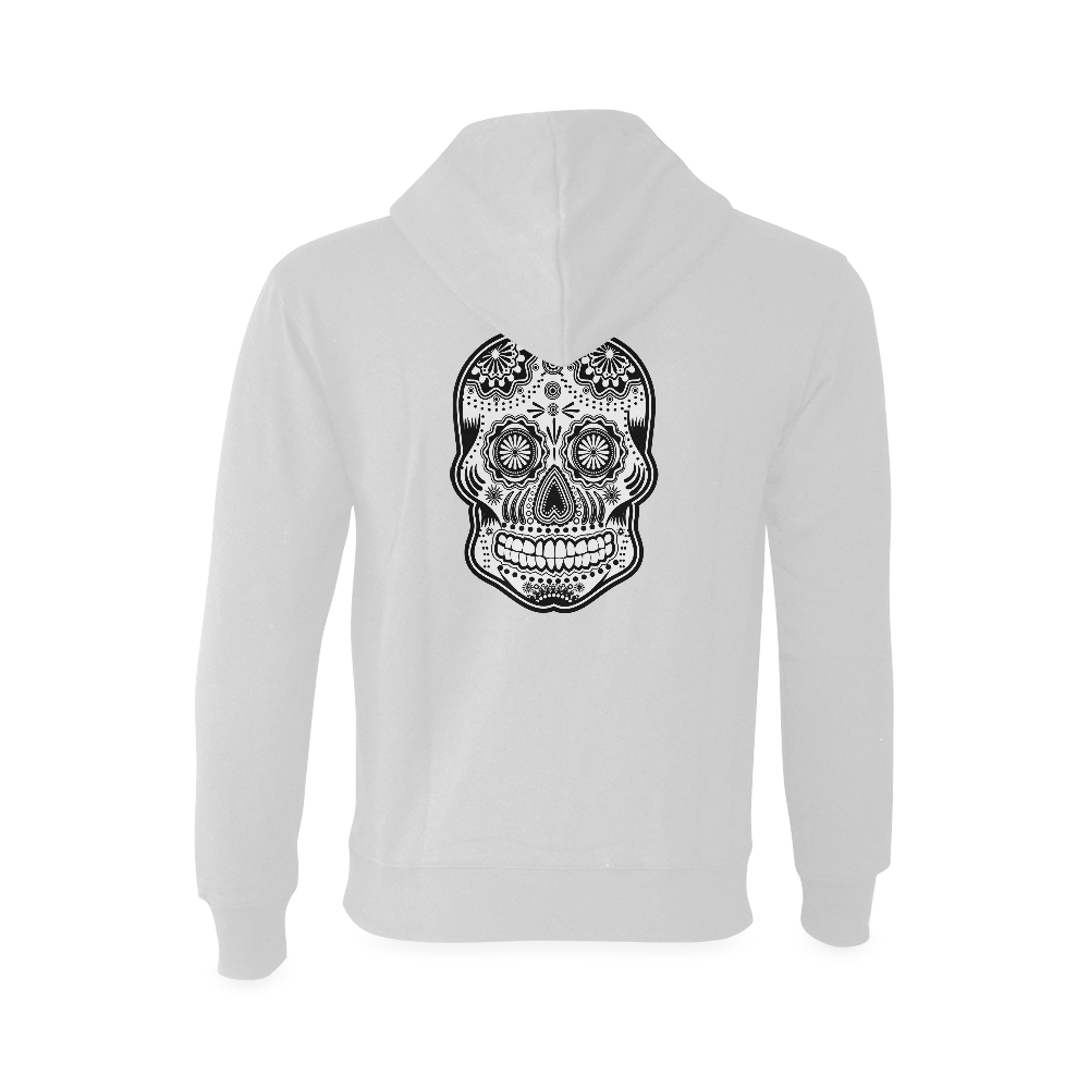 sugar skull Oceanus Hoodie Sweatshirt (Model H03)