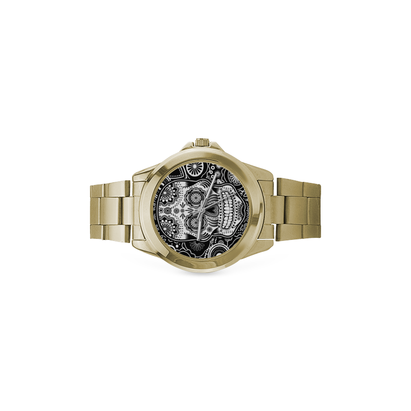 sugar skull Custom Gilt Watch(Model 101)