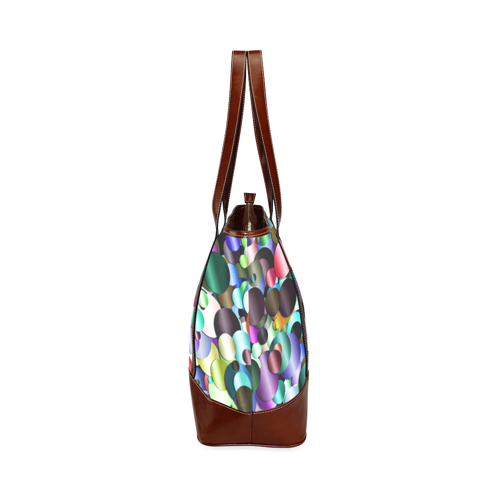 funny allover shiny bubbles Tote Handbag (Model 1642)