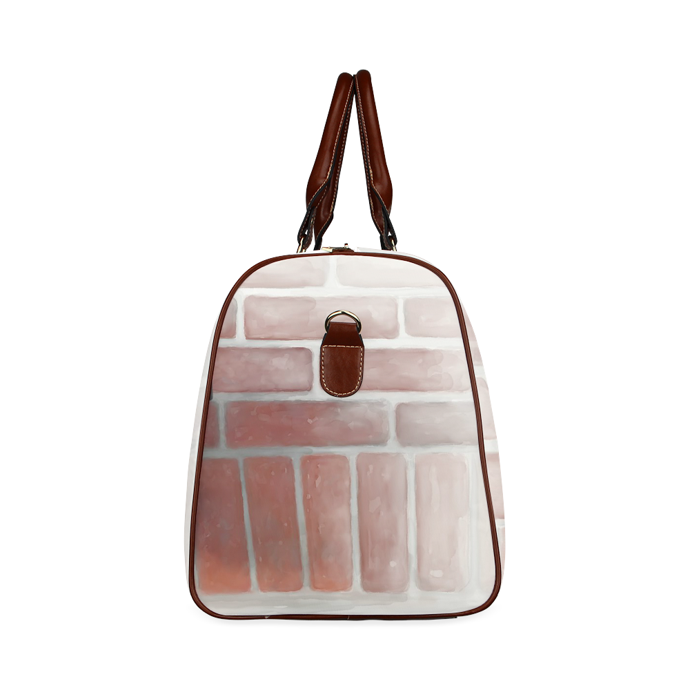Lamp, Red Brick Waterproof Travel Bag/Small (Model 1639)