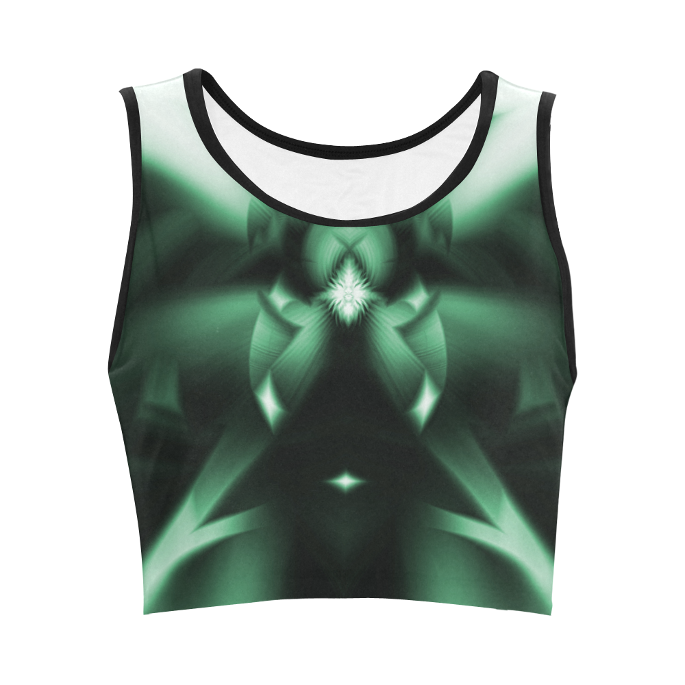 Jade Women's Crop Top (Model T42)