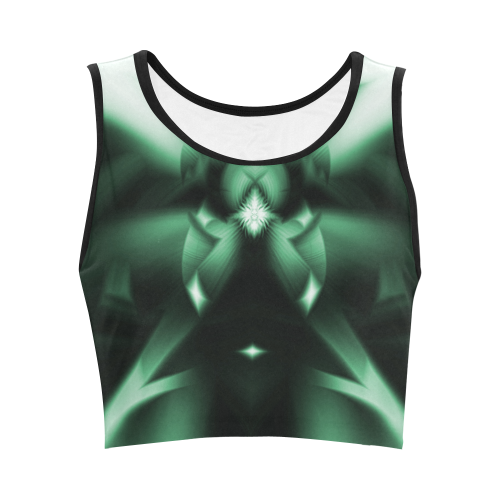 Jade Women's Crop Top (Model T42)