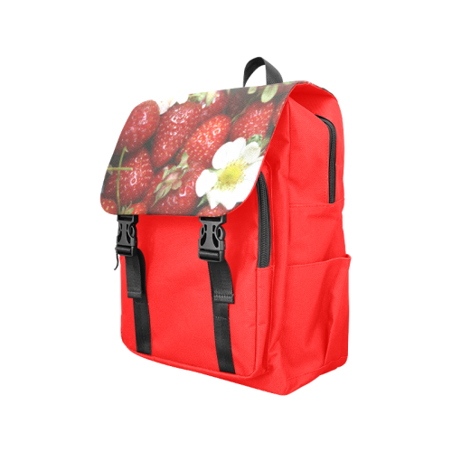 Summer Strawberries Casual Shoulders Backpack (Model 1623)