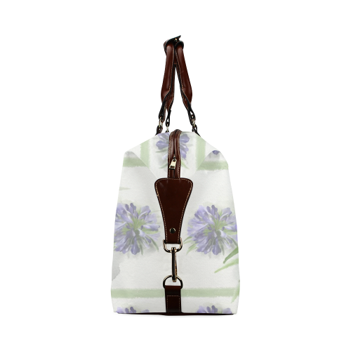 Purple FLower Classic Travel Bag (Model 1643)