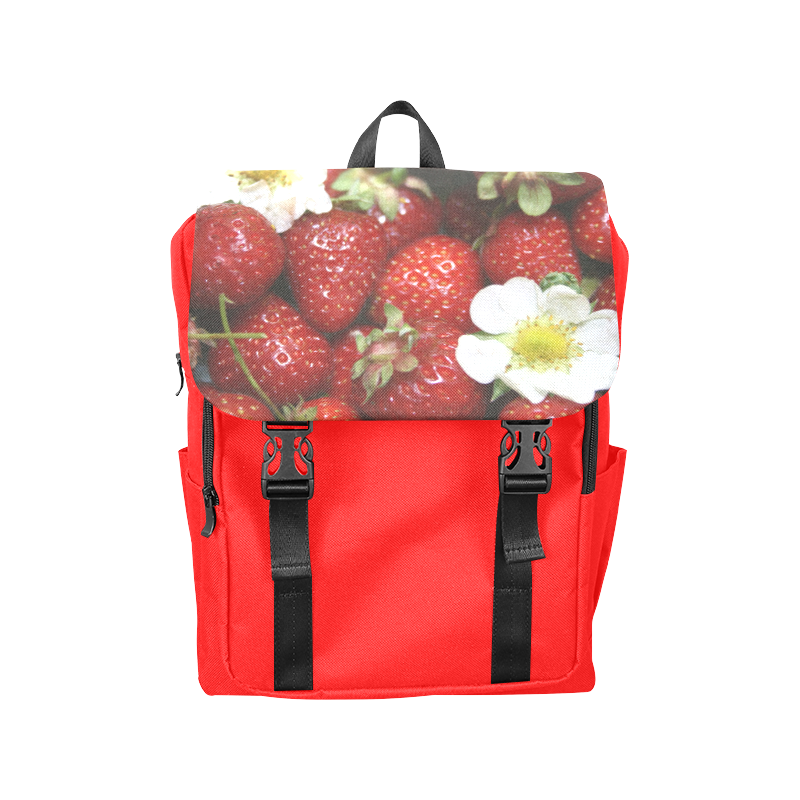 Summer Strawberries Casual Shoulders Backpack (Model 1623)