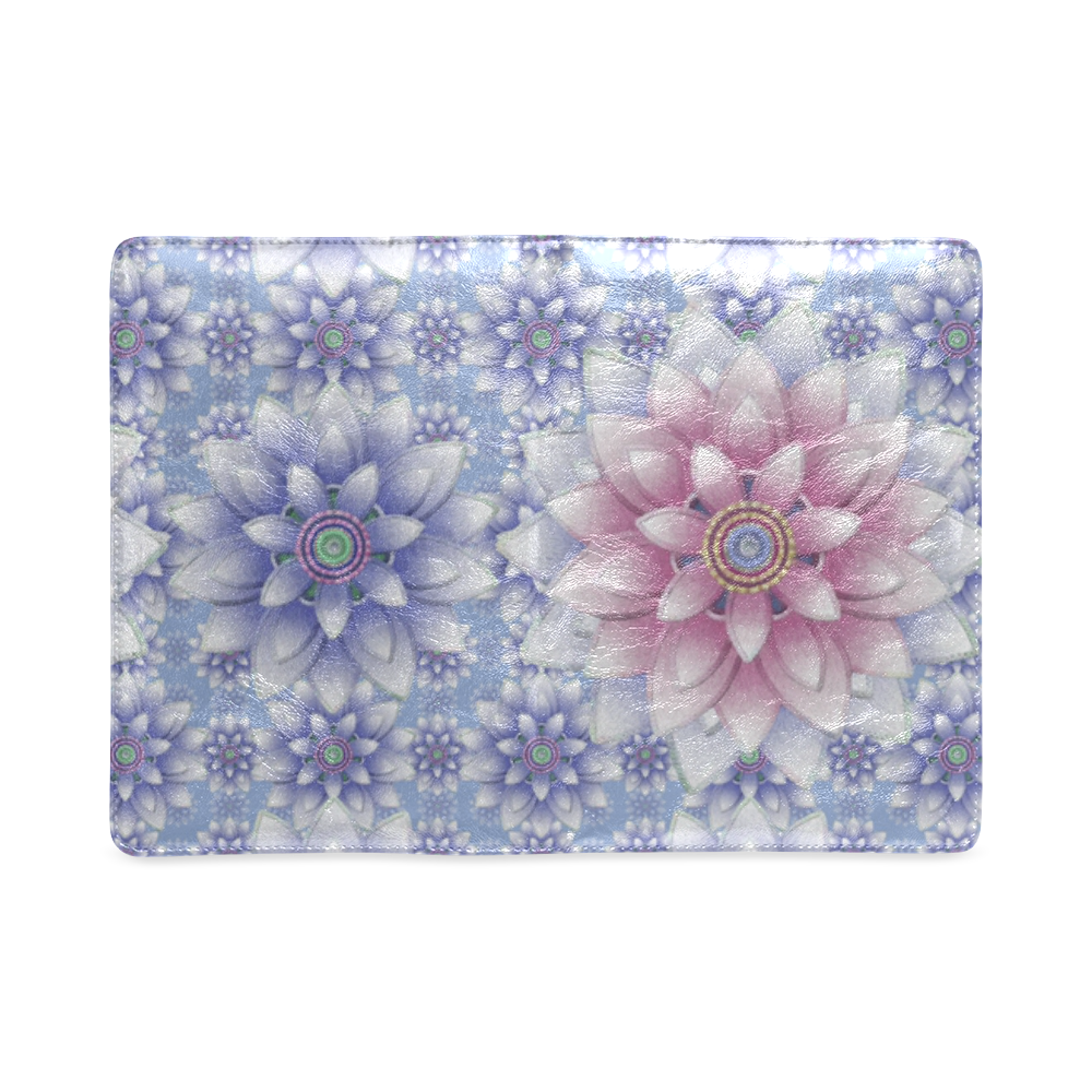 ornaments pink+blue Custom NoteBook A5