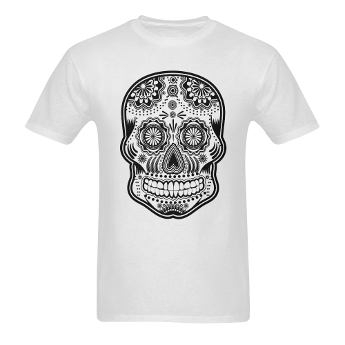 sugar skull Sunny Men's T- shirt (Model T06)