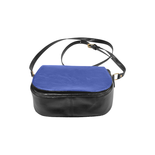 blue and black 2 Classic Saddle Bag/Small (Model 1648)