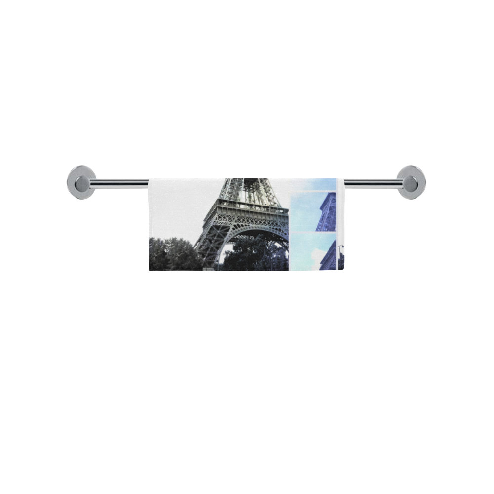 Eiffel Tower Paris Square Towel 13“x13”