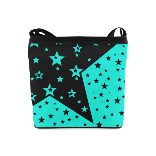 Aqua Stars Crossbody Bags (Model 1613)