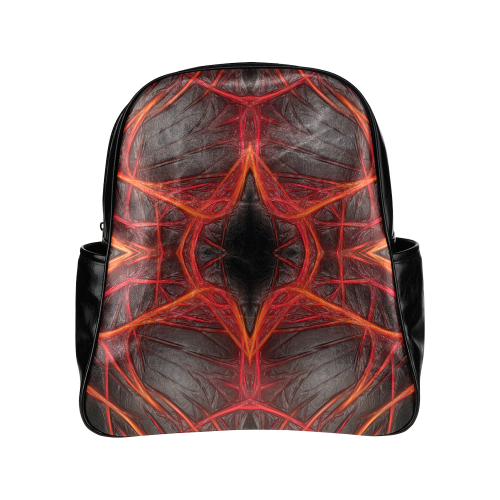 Lines of Energy and Power Multi-Pockets Backpack (Model 1636)