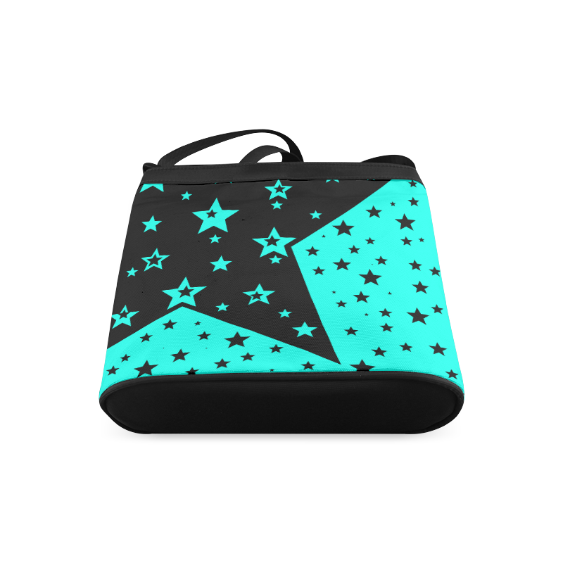 Aqua Stars Crossbody Bags (Model 1613)