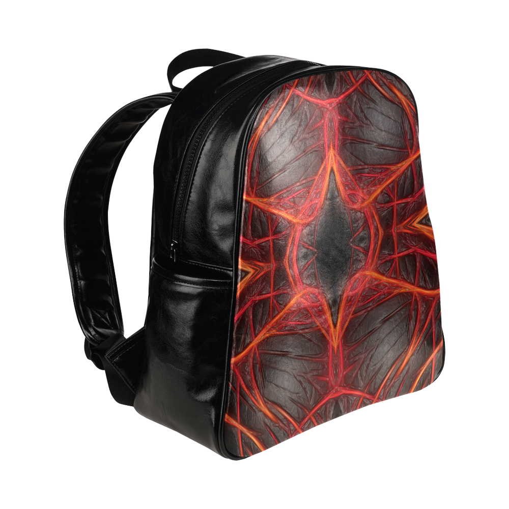 Lines of Energy and Power Multi-Pockets Backpack (Model 1636)