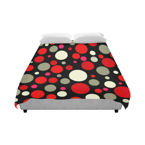 colorful polka dots Duvet Cover 86"x70" ( All-over-print)