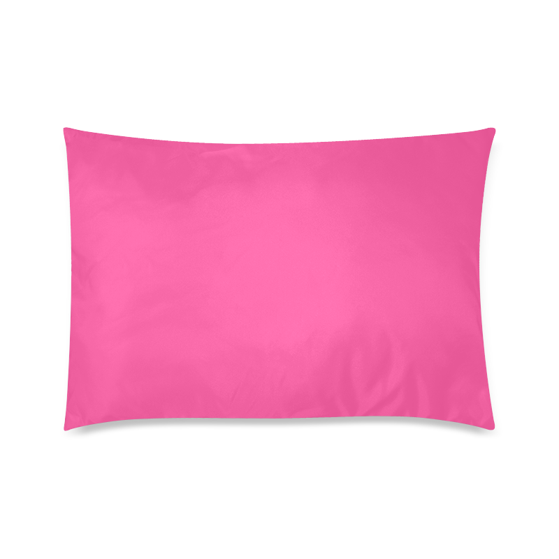 really pink Custom Zippered Pillow Case 20"x30"(Twin Sides)