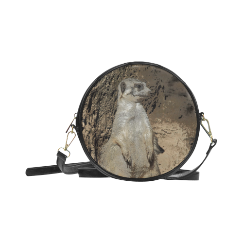 animal art studio 25516 Round Sling Bag (Model 1647)