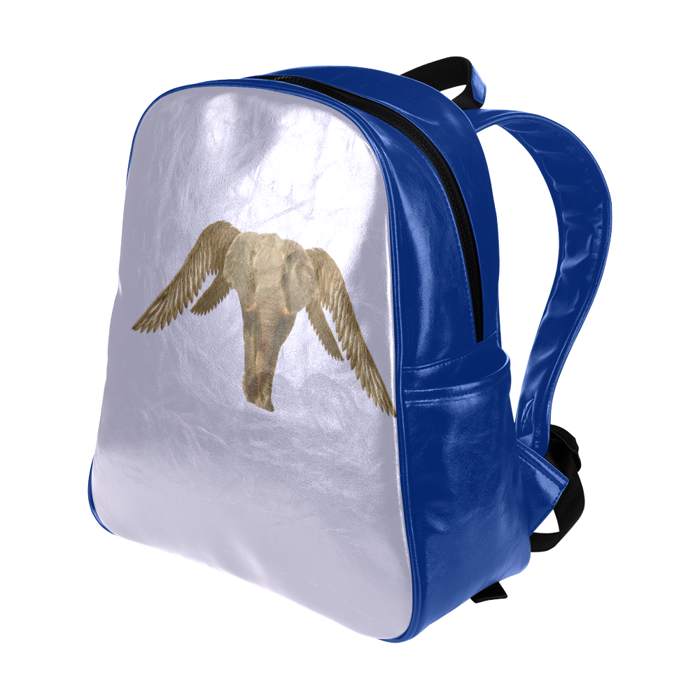 The Flying Elephant Multi-Pockets Backpack (Model 1636)