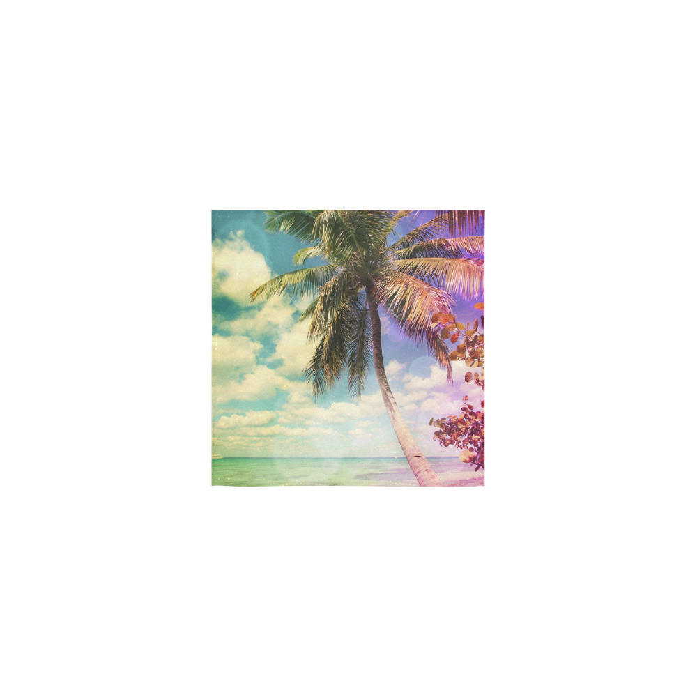 Prismatic Palm Square Towel 13“x13”