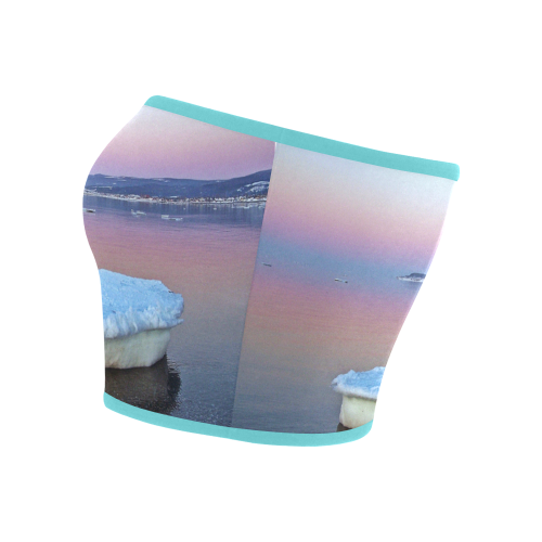 Ice Raft on the Sea Bandeau Top