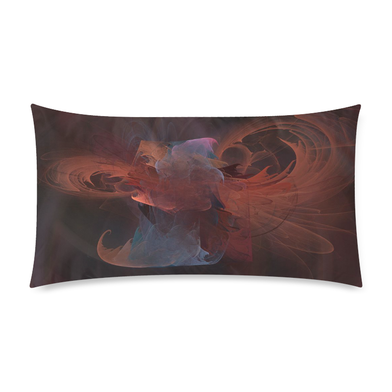 fire inside Rectangle Pillow Case 20"x36"(Twin Sides)