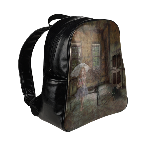 Room 13 - The Girl Multi-Pockets Backpack (Model 1636)
