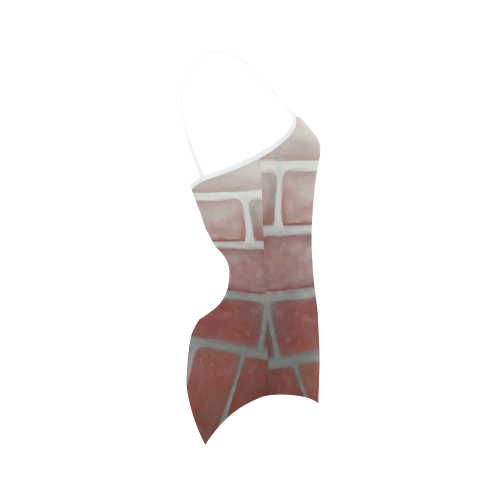 Red Brick Strap Swimsuit ( Model S05)