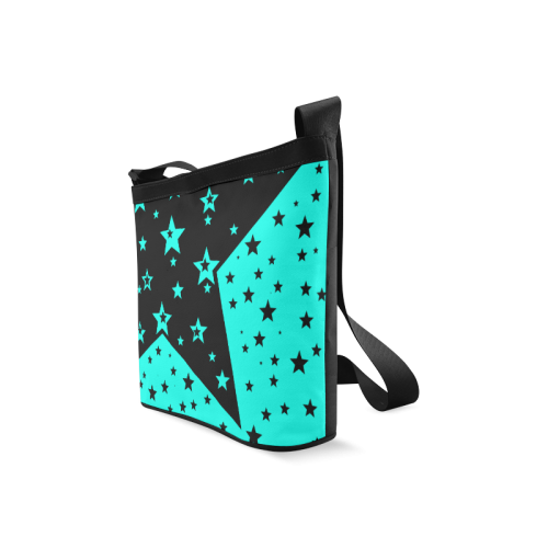 Aqua Stars Crossbody Bags (Model 1613)