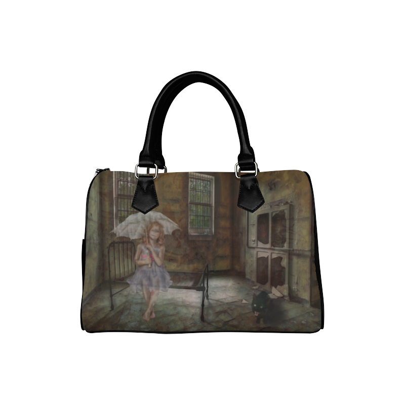 Room 13 - The Girl Boston Handbag (Model 1621)