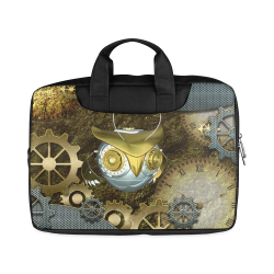 Steampunk, awesome owl Macbook Air 15"（Twin sides)